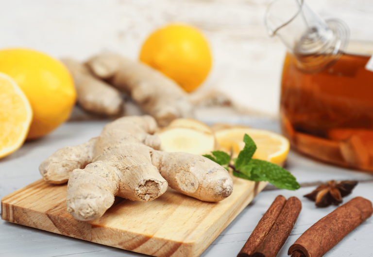 ginger cinnamon tea